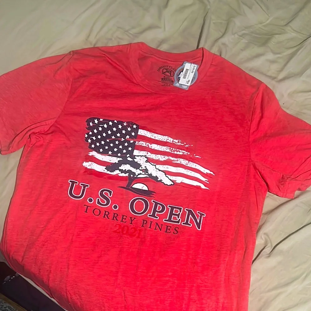 Torrey Pines, U.S Open 2021 Red Instant Classic Tee. NWT still. - Picture 1 of 5